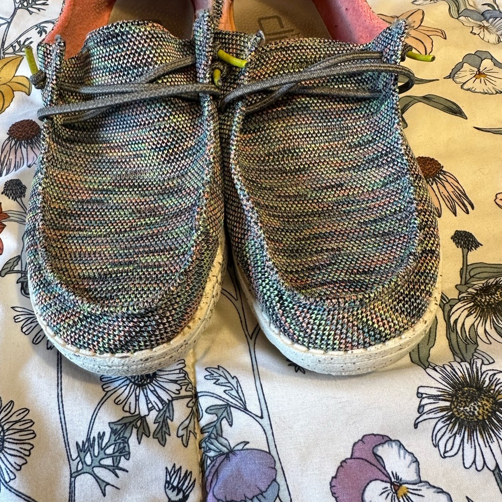 Multicolor Casual women’s hey dude Shoes - Picture 2 of 9
